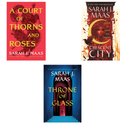 The Sarah J. Maas Starter Bundle on white background