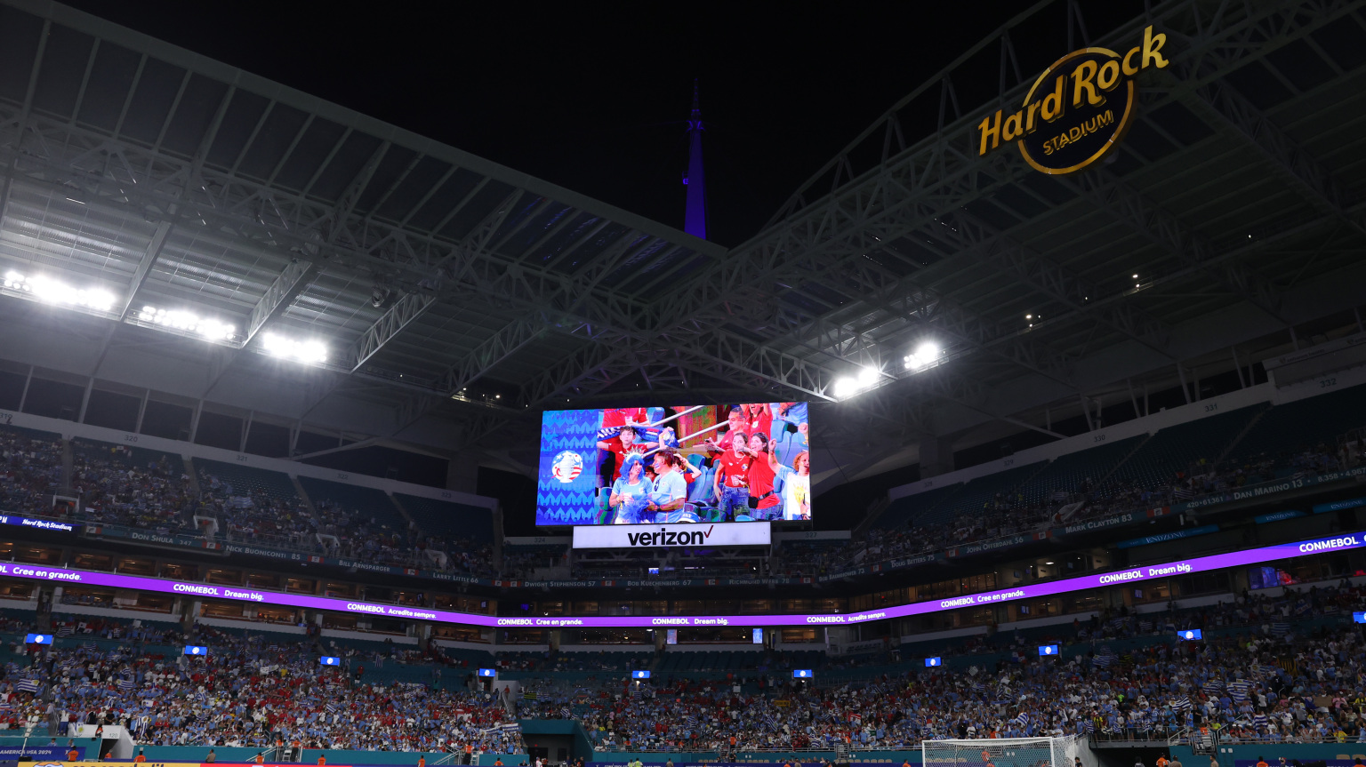 General view inside the stadium