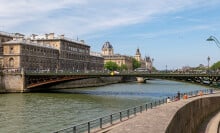 General view of the Seine River