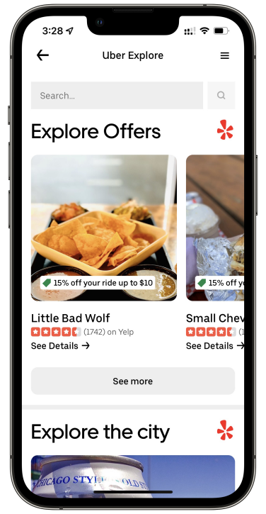 Explore offers with ride discounts on different listings.