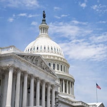 The U.S. Capitol building. 