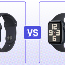 apple watch series 8 and apple watch se with versus between them