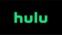hulu logo with green font on black background