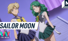 Sailor Moon characters with "Watch of the Week" logo in the corner