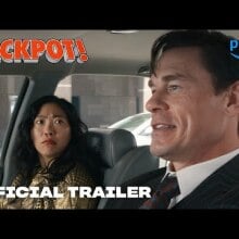 Awkwafina and John Cena in "Jackpot"