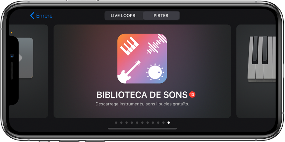 Biblioteca de sons a l’explorador de sons