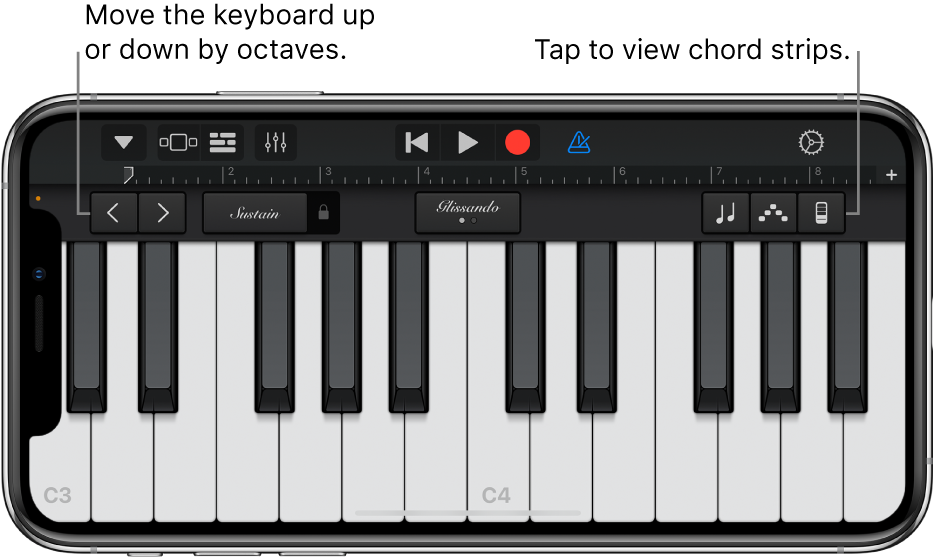 Keyboard Touch Instrument