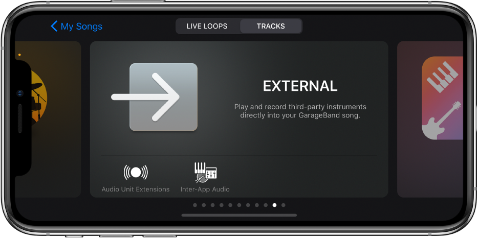 Figure. Sound browser showing Audio Unit Extensions.