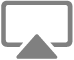 pictograma video AirPlay