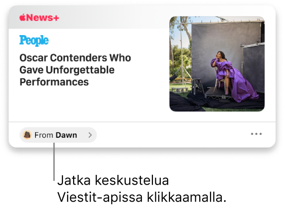 News-apissa jaettu uutisartikkeli. Lähetä vastaus Viestit-apissa klikkaamalla Lähettäjä-merkkiä.