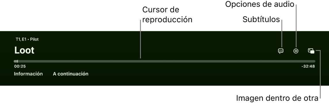 Controles de reproducción