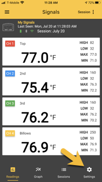 Signals Access Battery Level Percentage 1