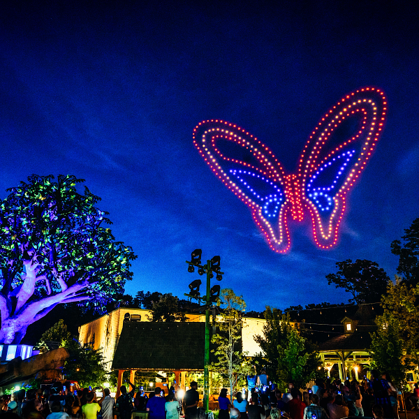 Dollywood's Sweet Summer Nights 3D Drone & Fireworks Show