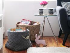 Stylish Storage Baskets for Living Room Clutter