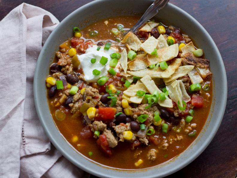 Turkey Taco Soup