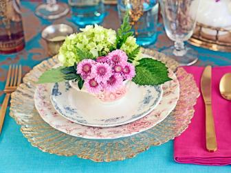 Vintage-Inspired Spring Tablesetting