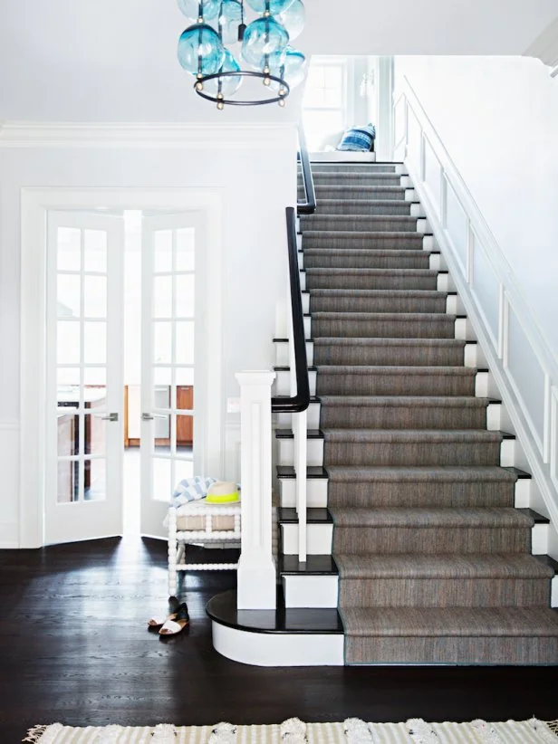 Traditional Foyer With Staircase