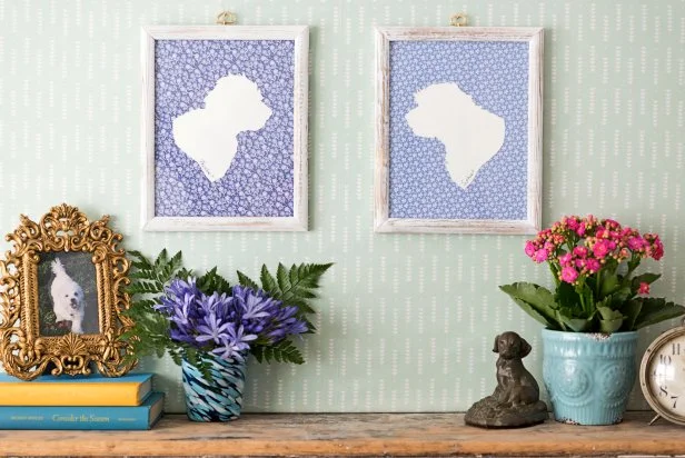 DIY Dog Silhouettes