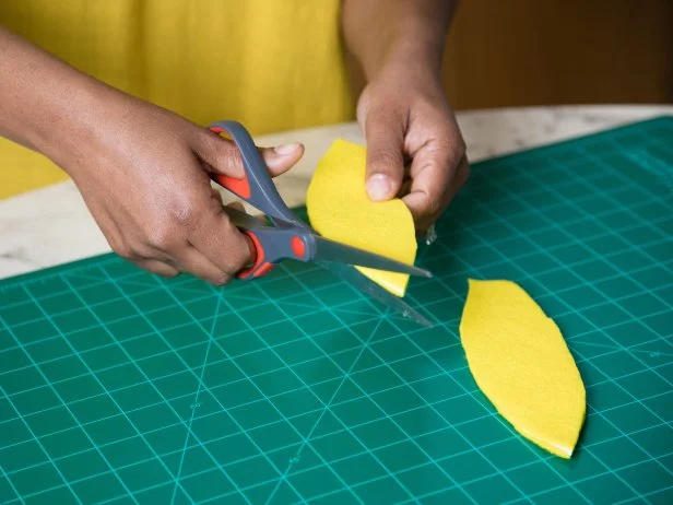 Craft ears can be made using felt wrapped around stiff card stock.