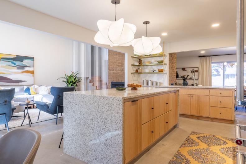 As seen on Fixer to Fabulous with hosts Dave and Jenny Marrs, the renovated kitchen of Andy Rubaky and Amy Koester.,MATCHES HALHM314_HALHM314_BEFORE13