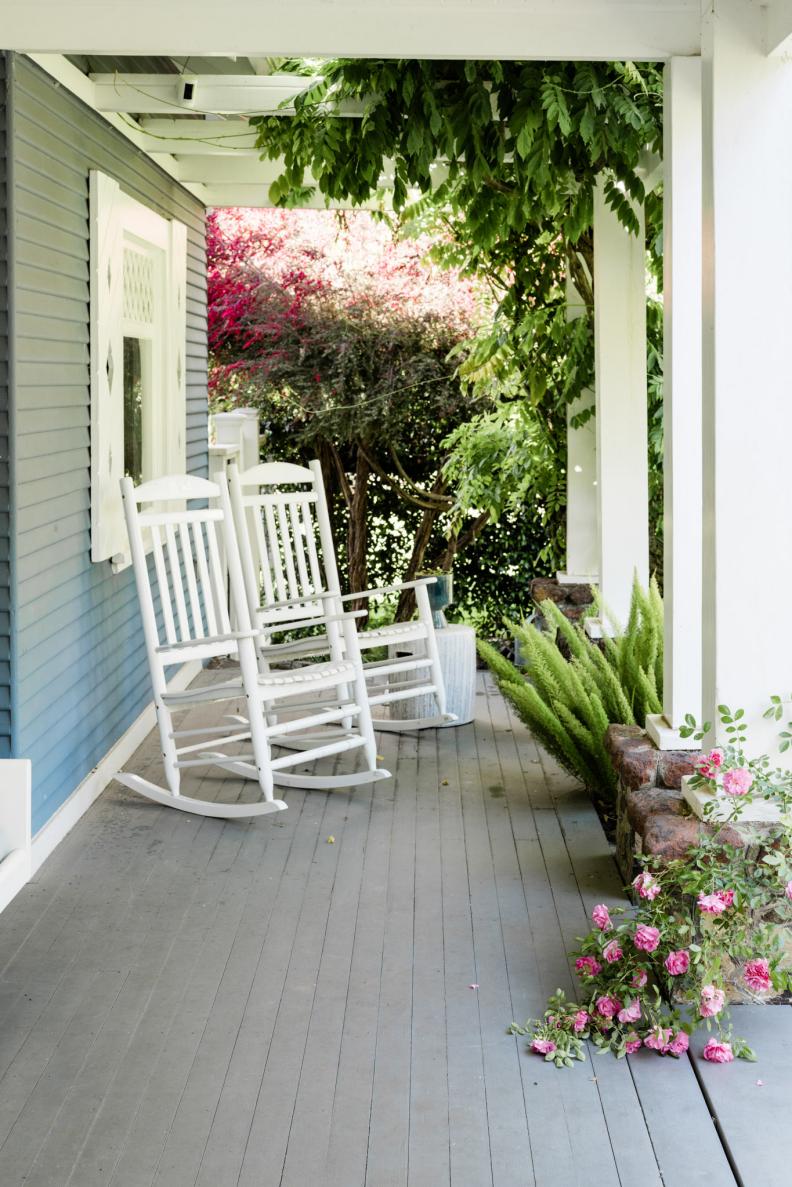 White Rocking Chairs