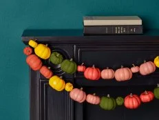 DIY Fall Pumpkin Garland