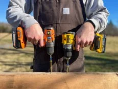 Drilling Large Fasteners With Two Drills