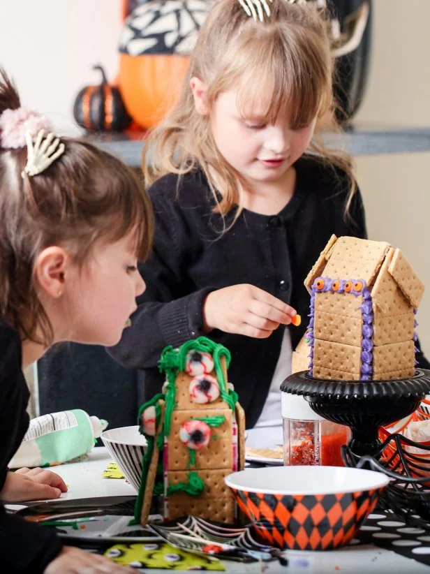 Haunted Halloween Gingerbread House