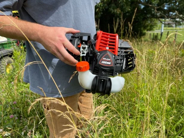 Gas String Trimmer Starting Procedure