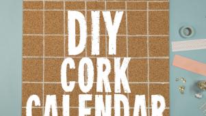 DIY Cork Calendar