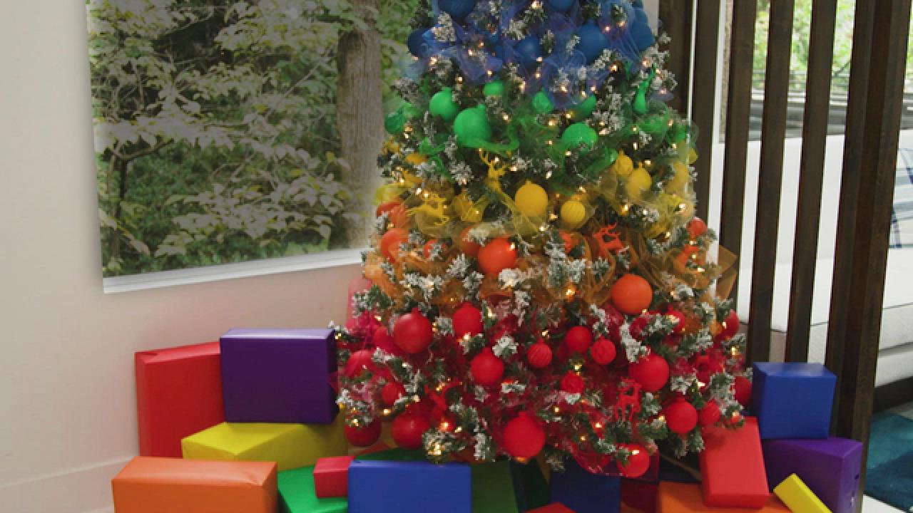 Rainbow Christmas Tree