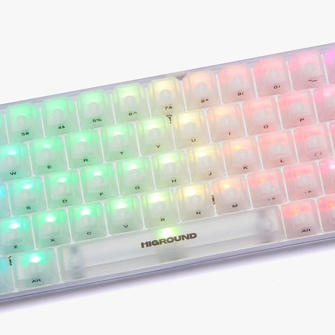 OPAL Base 65 Keyboard - White Flame Switch