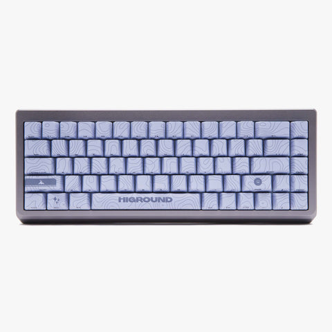 Front of Summit 65 Keyboard - SLATE