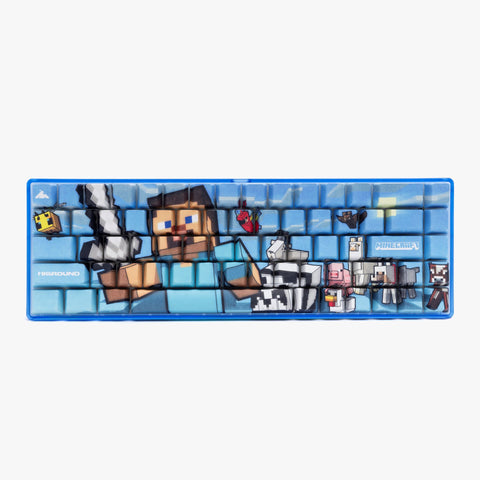 HIGROUND X MINECRAFT STEVE & ANIMALS BASECAMP 65 - FRONT