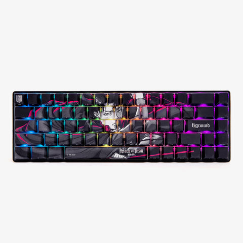 Attack on Titan x Higround Levi Keyboard 