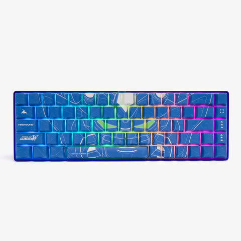 Gundam Base 65 Keyboard - Admiral (Blue)