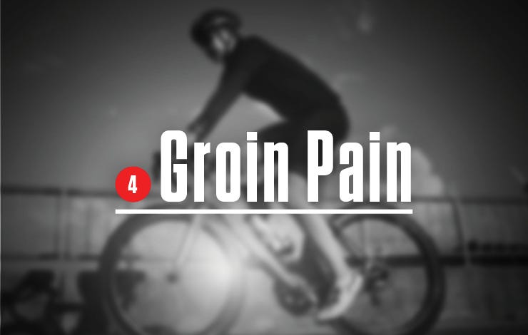 cycling pain, groin