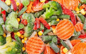 fresh or frozen fruits and veggies