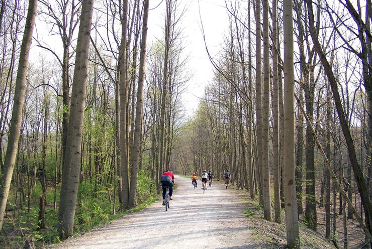 great allegheny passage long bike trails