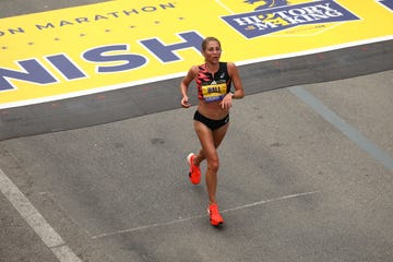 sara hall, 2024 boston marathon