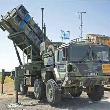 idf patriot mim 104d air defense system with pac 2 missile