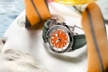 breitling superocean 42 kelly slater limited editionorange dial and green rubber strapref a173751a1o1s1rgb