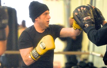 Jonah Hill boxing