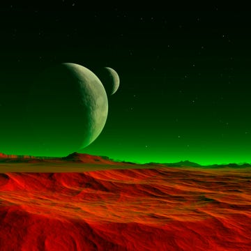 alien planet, artwork