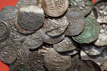 Coin, Money, Currency, Cash, Treasure, Saving, Metal, Money handling, Nickel, Close-up, 