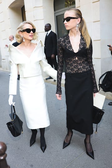 paris, france june 26 naomi watts and kai schreiber attend the balenciaga haute couture fallwinter 2024 2025 show as part of paris fashion week on june 26, 2024 in paris, france photo by arnold jerockigetty images for balenciaga