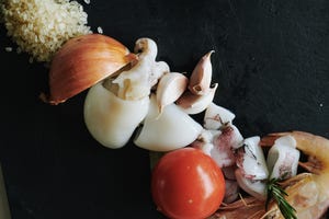 Food, Ingredient, Vegetable, Onion, Cuisine, Dish, Produce, Recipe, Shallot, Still life photography, 