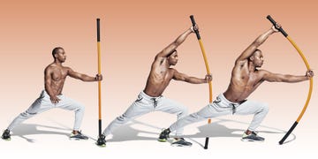 Arm, Physical fitness, Sports, Leg, Lunge, Muscle, Individual sports, Kung fu, Kung fu, Chest, 