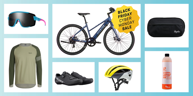 black friday cyber monday sale, sunglasses, aventon bike, bag, tubeless sealant, helmet, shoes, long sleeve shirt