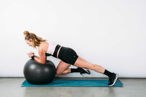 ab exercises with ball